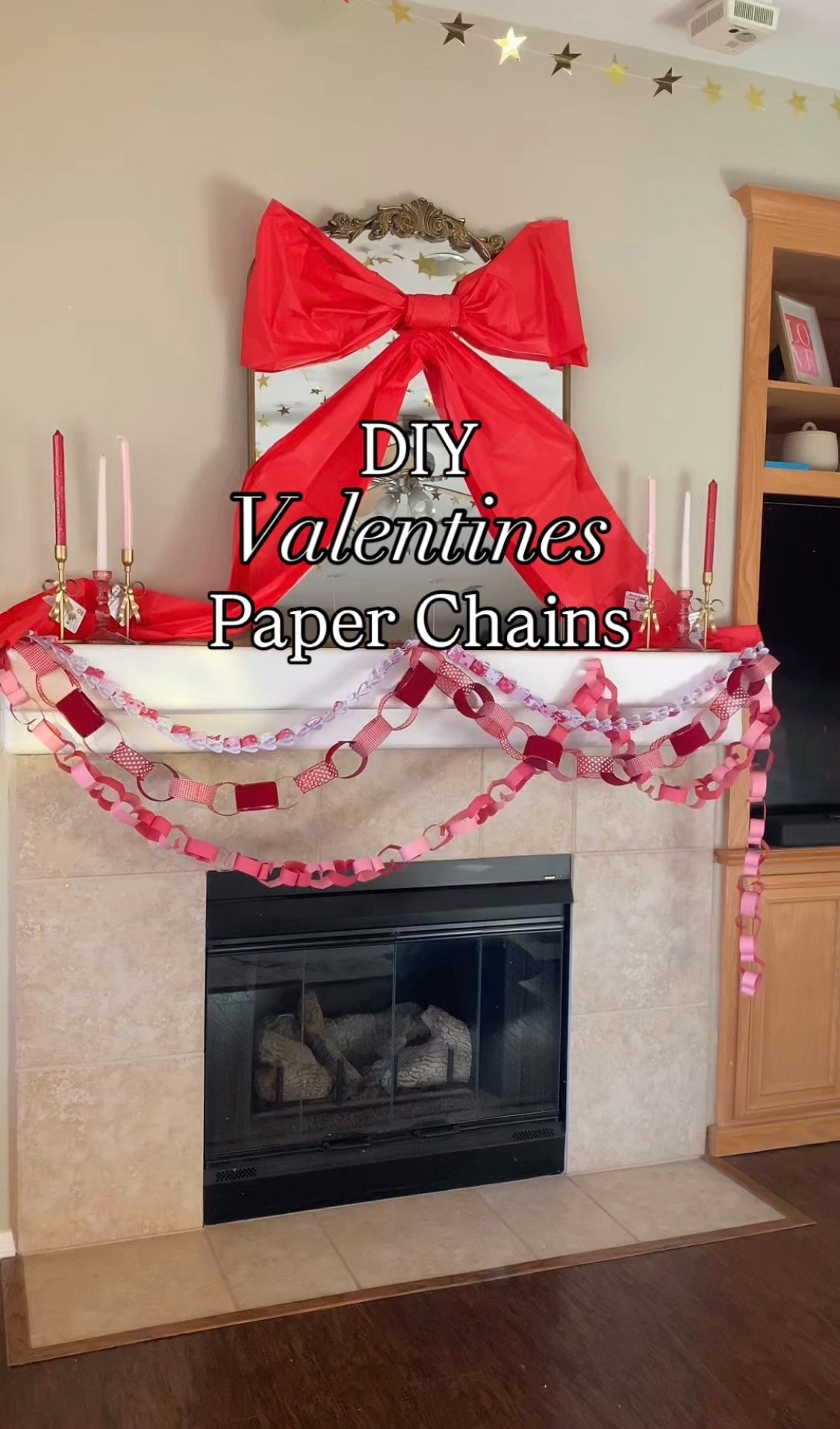 I bought my pink and red candles, ribbon, and valentines paper from Hobby Lobby but linked similar ones. 💕

#LTKSeasonal #LTKHome #LTKmomlife