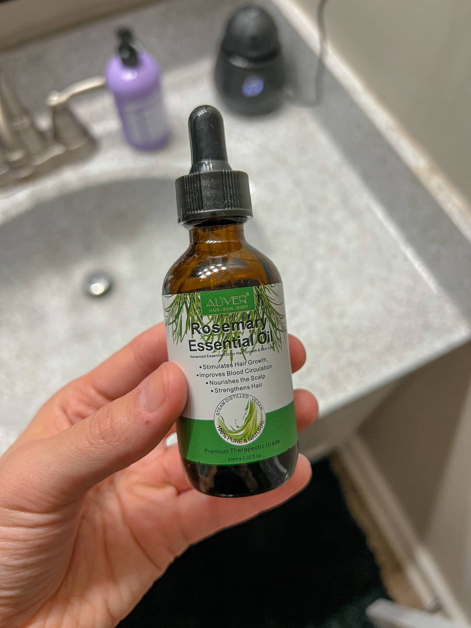 Rosemary Oil I use as hair mask 2x a week! 

#LTKbeauty #LTKstyletip