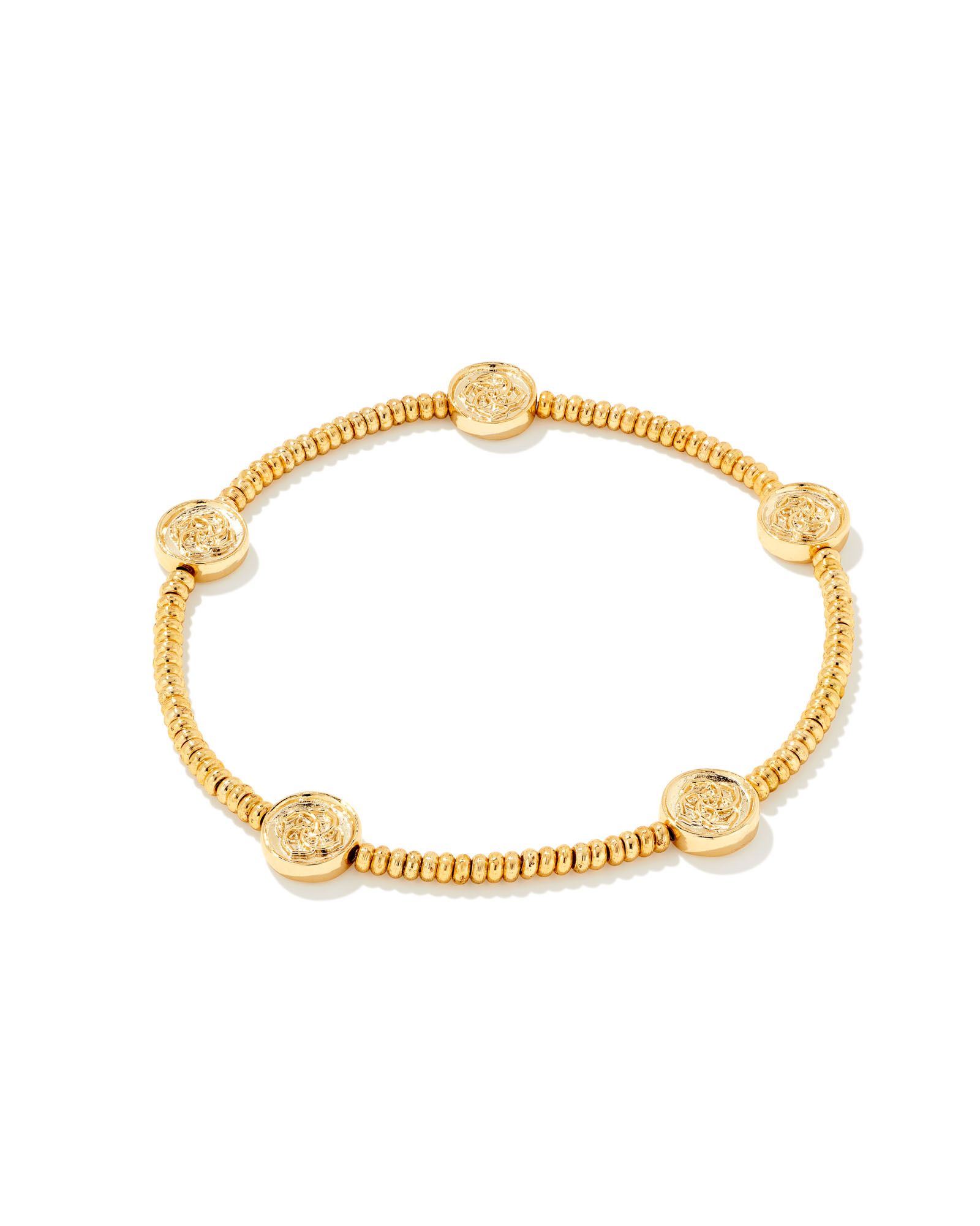 Dira Coin Stretch Bracelet in Gold | Kendra Scott | Kendra Scott