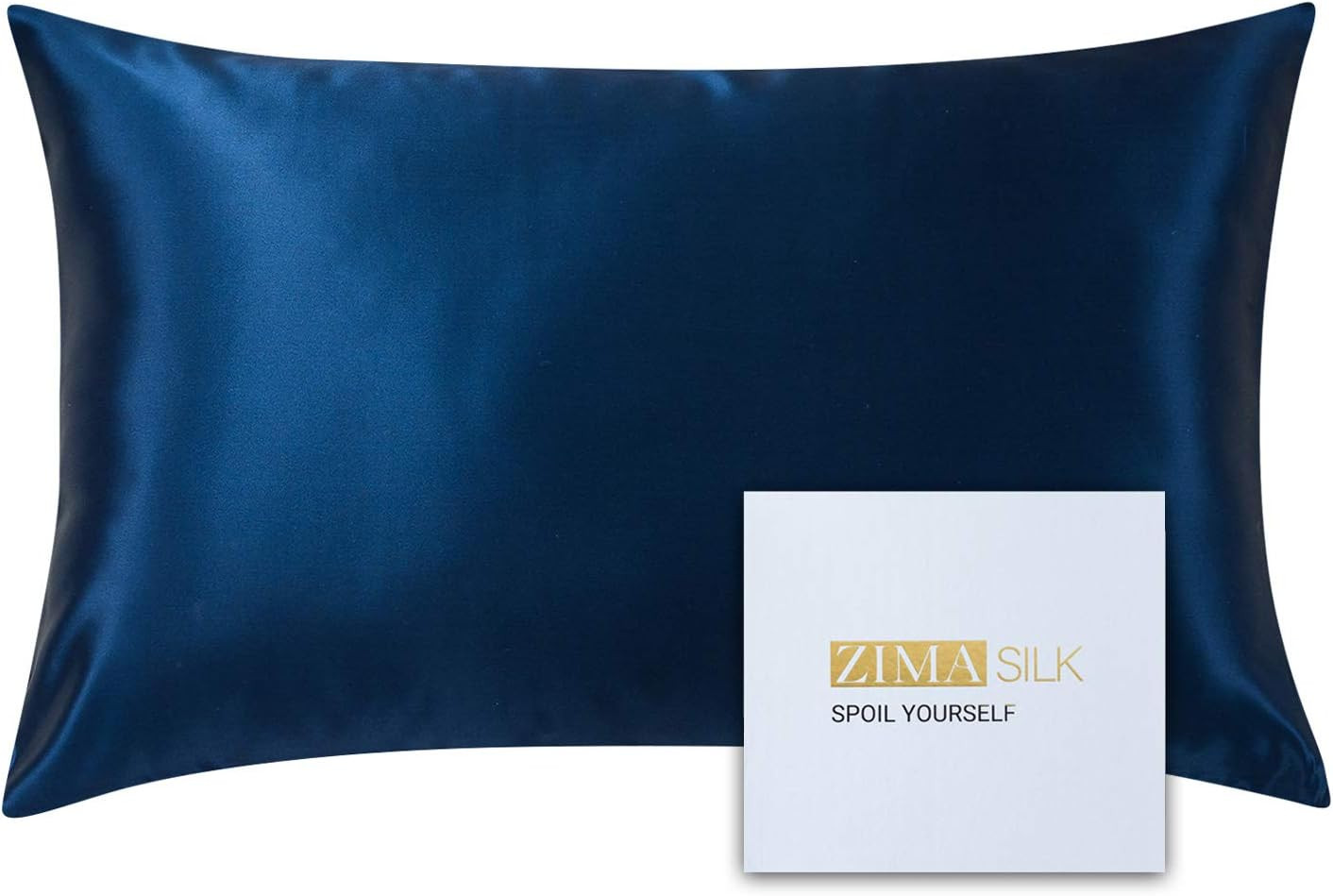 ZIMASILK 22 Momme 100% Mulberry Silk Pillowcase for Hair and Skin,More Breathable&Smooth Silk,Bot... | Amazon (US)