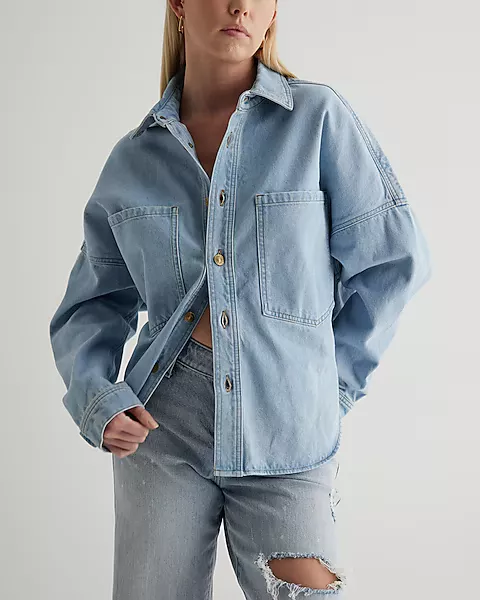 Relaxed Denim Novelty Button … curated on LTK