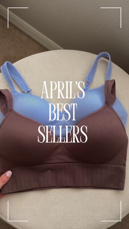 Aprils best sellers!!

10. Walmart sports bras: these are the best walmart sports bras I’ve purchased!! Soft, comfy & supportive. I’ve lifted weights & went on a 2 mile run in these! They fit tts for me! I got a small
9. Target sandals: I’ve been loving these straw target sandals! Super trendy, comfy & cute. They fit tts, I got an 8.5
8. Pretty welcome doormat!
7. Love this new floral jute rug from walmart! I have it by my front door
6. Dashing diva nail kits: I’m still testing these out! I haven’t perfected the application but I’ve been liking them so far! 
5. Kitchen rug/mat: such a pretty kitchen mat!!
4. Embroidered dress: this is such a pretty color! Perfect for spring & summer! Fits tts for me, I’m wearing an xs
3. Oversized striped shirt: I’m obsessed with this shirt! It’s trendy but also super comfy & cute! I’m wearing a small
2. Checkered insulated tote bag: a must have!!  The perfect bag for everything! I’ve used it as a beach bag, a carry on for traveling, and a diaper bag!! We took it to Disney with us too!
1. Scalloped denim shorts: these are so cute and fun!! They fit tts, I got a 2

#walmartfashion @walmart #walmartfinds #walmartfaves #targetfashion #springoutfit 


#LTKfindsunder50 #LTKstyletip #LTKVideo
