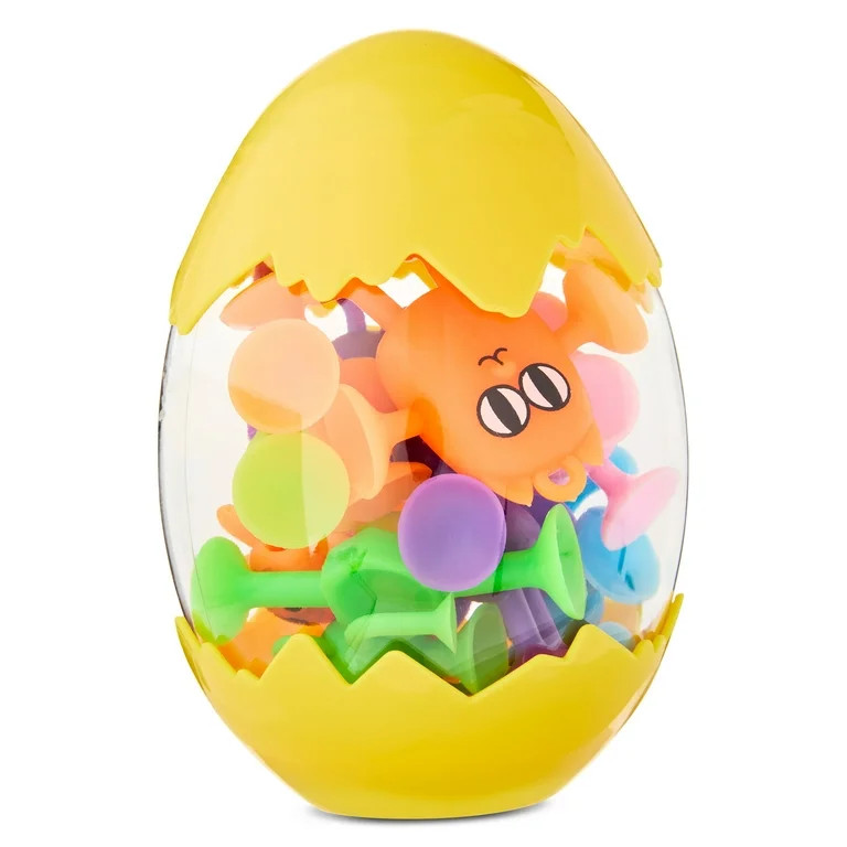 Multi-Color Build and Pop Egg, 5", 12 Pieces, Easter by Way To Celebrate | Walmart (US)