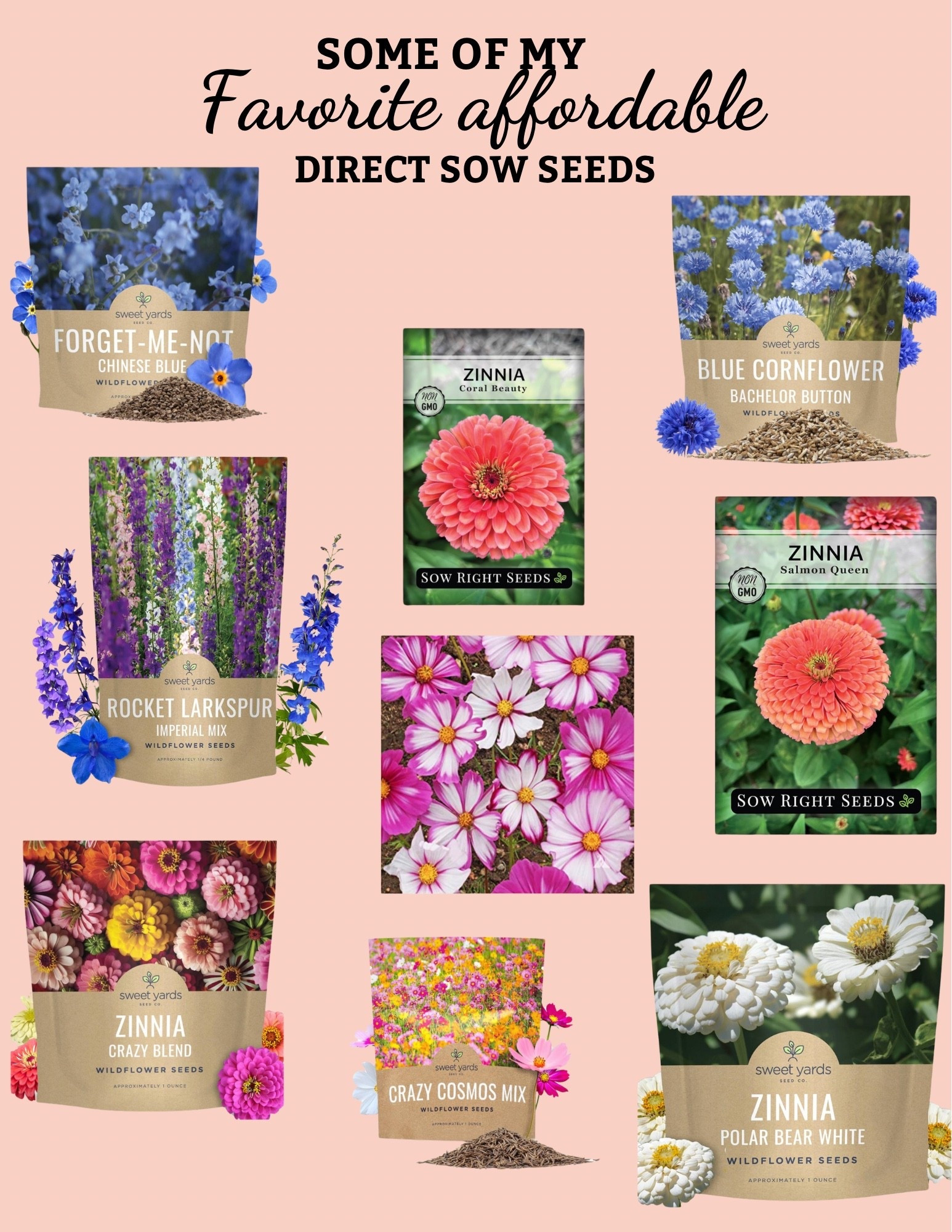 You don’t have to have a green thumb to toss some seeds into your garden beds or planters. These are all super easy, affordable, will last you seasons and start you off on growing some pretty cut flowers. 

#LTKFindsUnder50 #LTKHome #LTKSeasonal