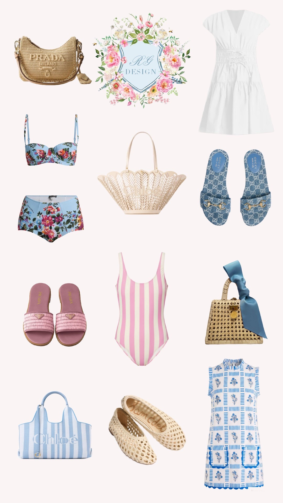 Some of my summer designer favs and some looks for less!

#LTKSeasonal #LTKSwim #LTKootd