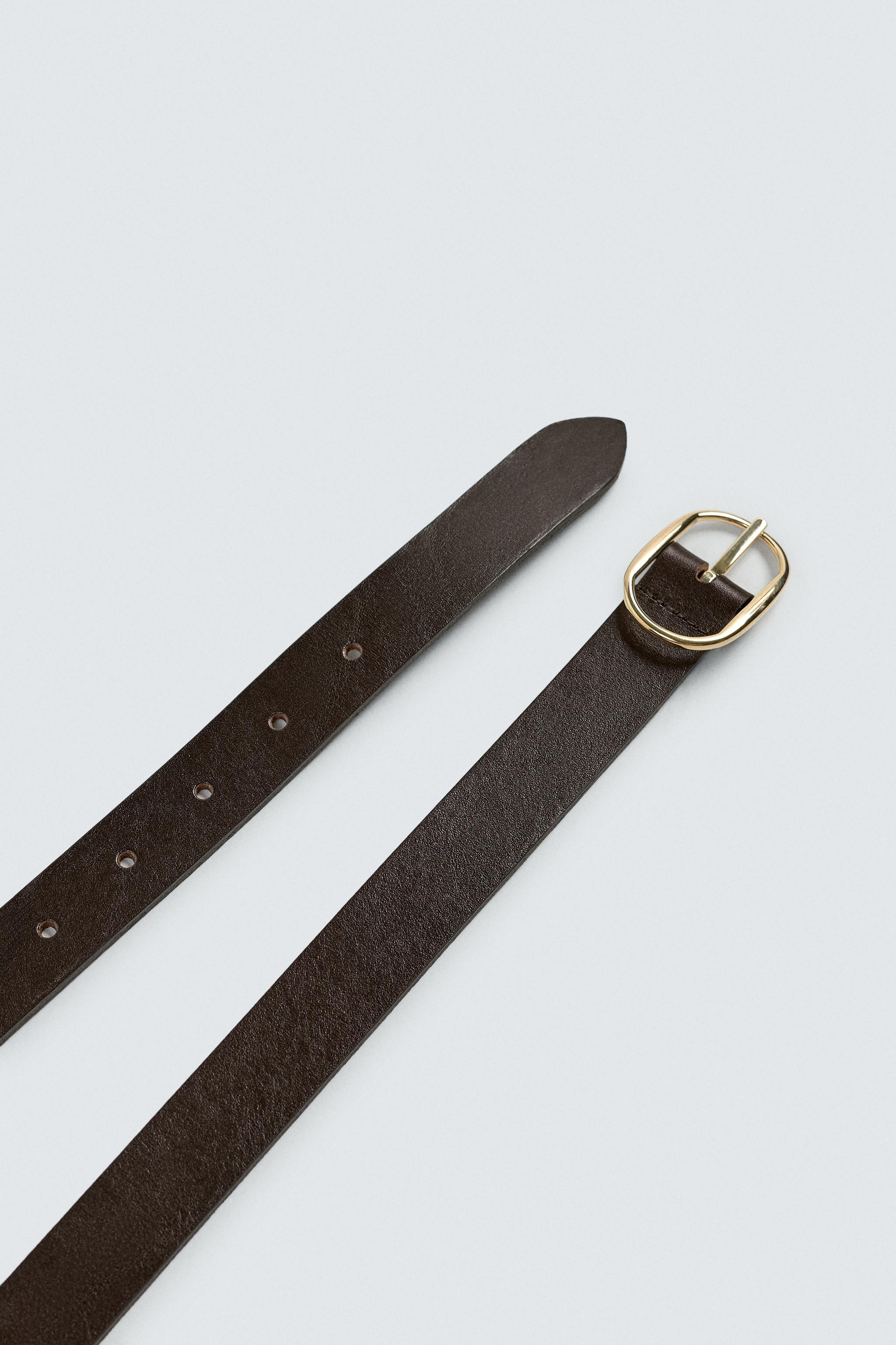 LEATHER BELT | Zara US