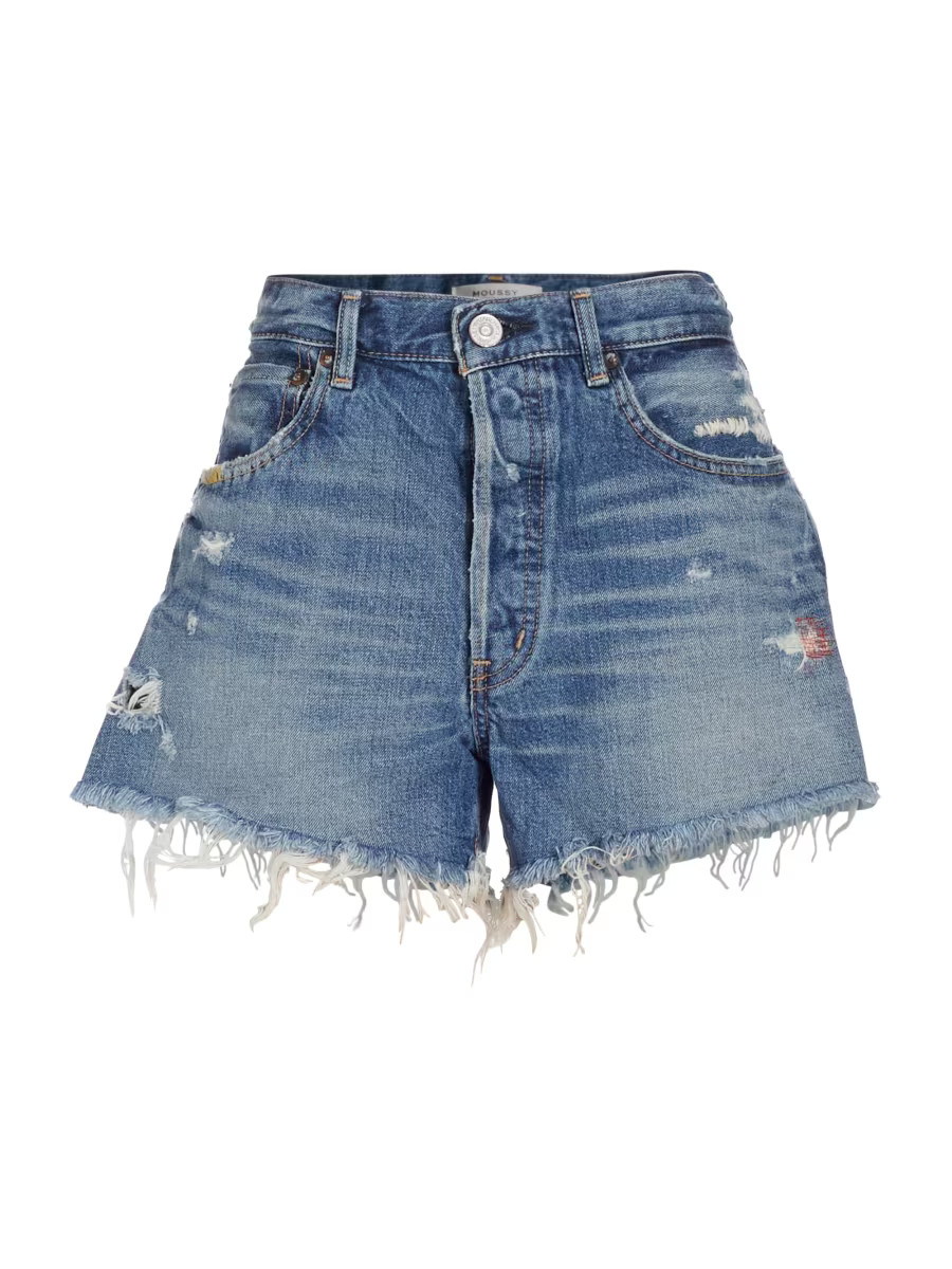 Moussy Vintage Calumet Denim Cuttoff Shorts | Saks Fifth Avenue