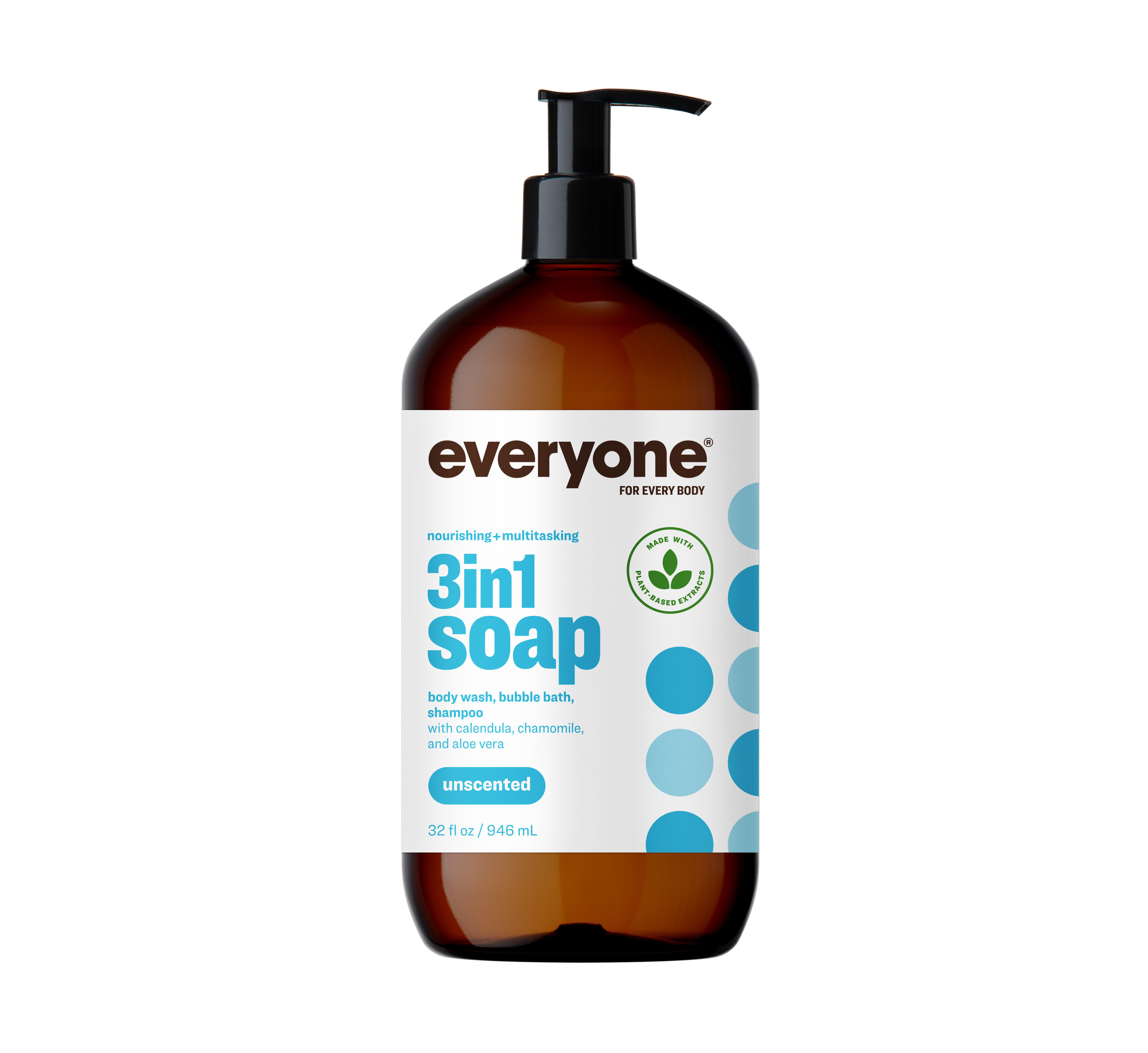 Everyone 3in1 Soap, Shampoo, & Bubble Bath | Grove