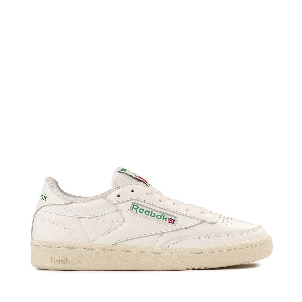 Womens Reebok Club C Vintage 85 Athletic Shoe - Chalk / Alabaster / Glen Green | Journeys