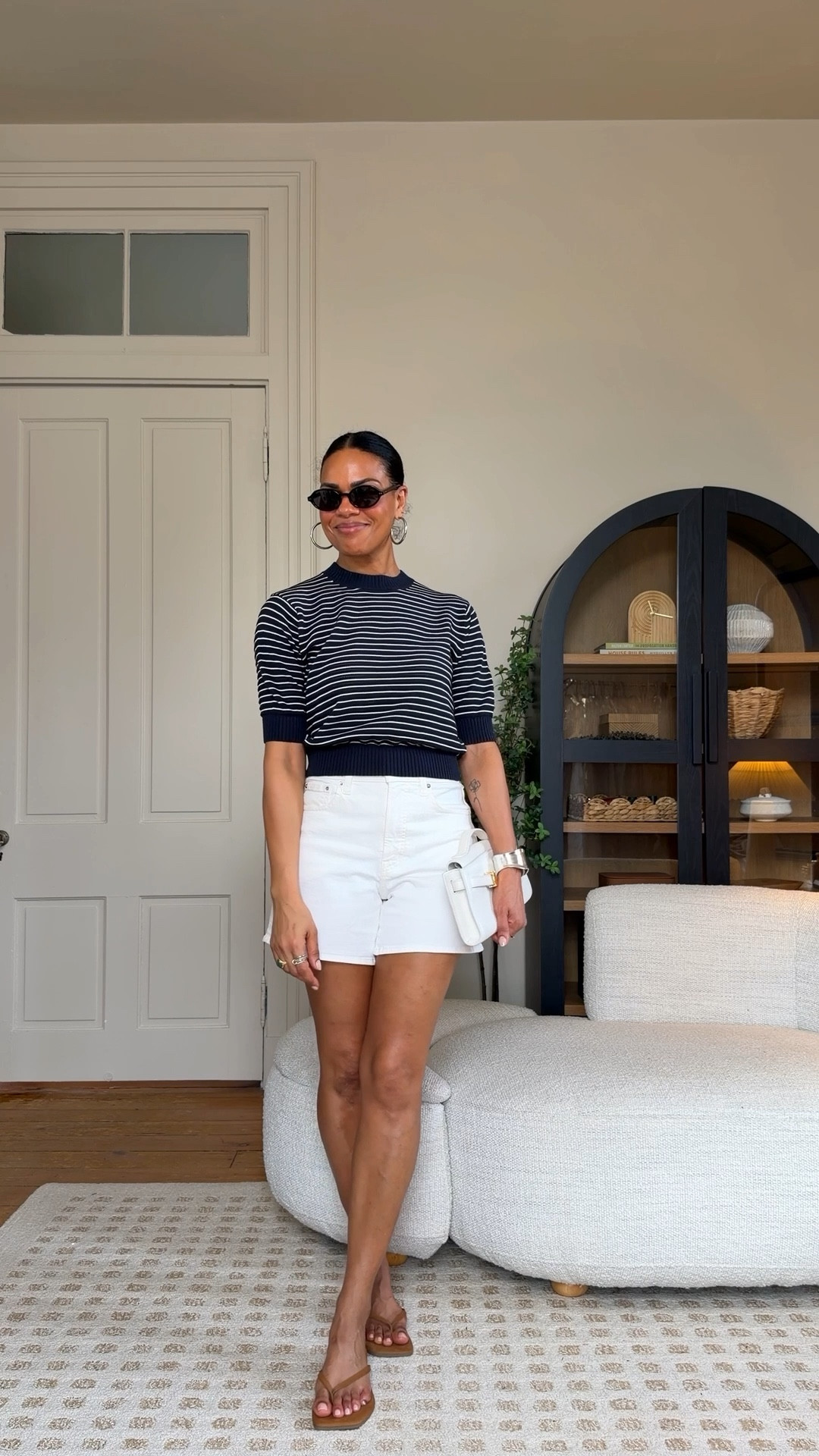 Which is your favorite way to style them? (commisionable links) You know when your shorts disappear in the back? These have no waist gap, a little stretch, go higher up in the back of the waist and are slightly longer in back. If you have a butt or thicker thigh, they lay PERFECTLY. these are the curvy fit. I’m 5’4” and sized down. If you don’t get waist gap or don’t have a booty? Go with the regular fit and stay true to size. 




Shorts that don’t ride up, shorts that aren’t too short, over 40 fashion, over 50 fashion, spring outfits, midlife style, midlife influencers, over 50 influencers, over 40 influencers, summer outfits, the best shorts, high waisted shorts