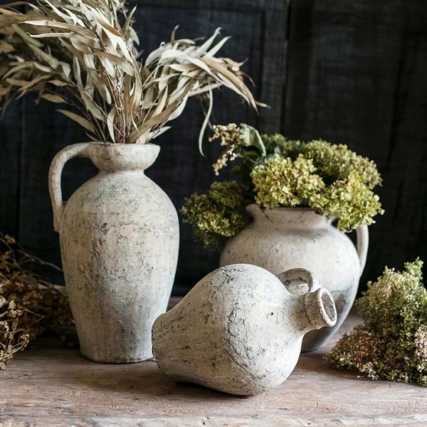 Remie Handmade Cement Table Vase | Wayfair North America