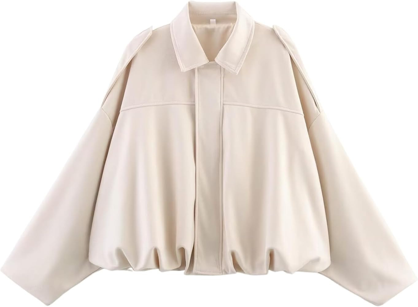 Arssm Womens Faux Suede Bomber Jacket Casual Lapel Pilot Jackets Coat Oversized Long Sleeve 2025 ... | Amazon (US)