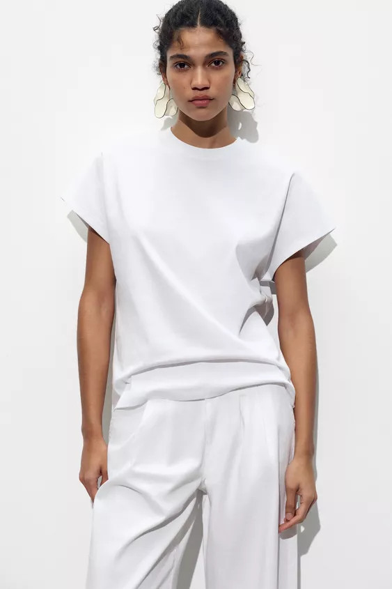 DOLMAN SLEEVE T-SHIRT | Zara UK