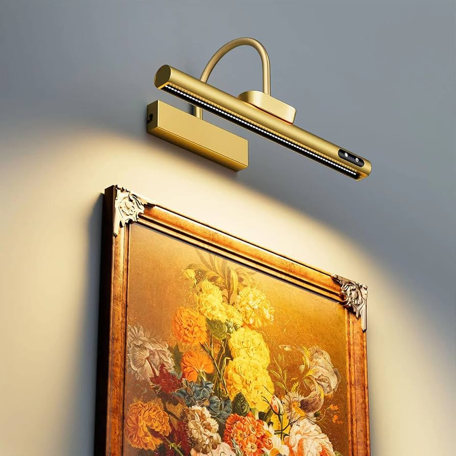 ENWEGEY Picture Light, 14 Inch Wireless Painting Light with Remote, Rechargeable Picture Light Ba... | Amazon (CA)