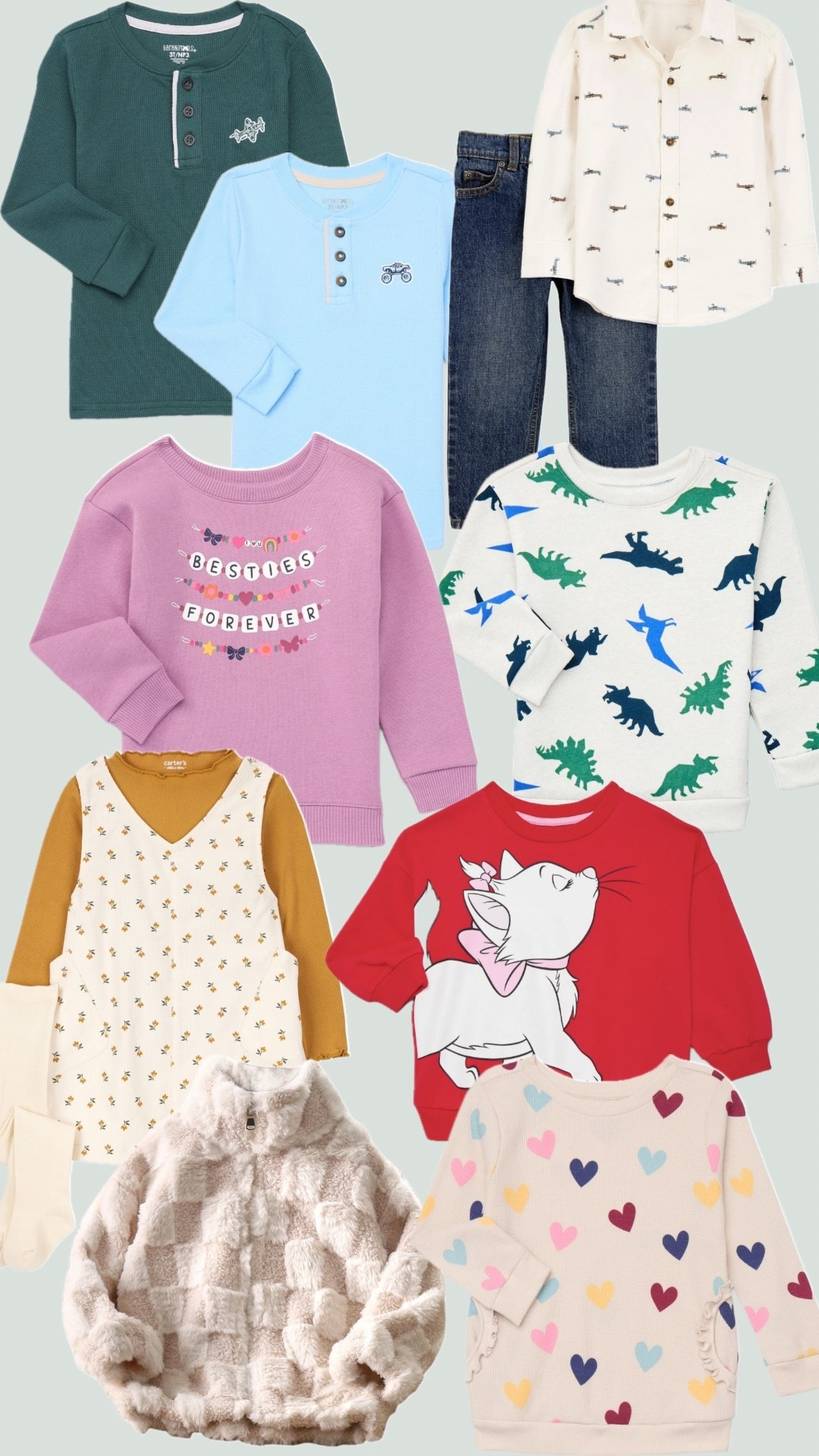 Cute cold weather options for toddlers! So many good online deals right now!

Toddler clothes | baby clothes | kid clothes | winter style | Disney clothes | kids style

#LTKKids #LTKBaby #LTKSaleAlert