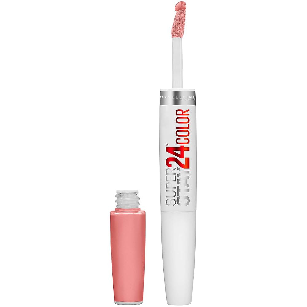 Maybelline Super Stay 24, 2-Step Liquid Lipstick Makeup, Long Lasting Highly Pigmented Color with... | Amazon (US)