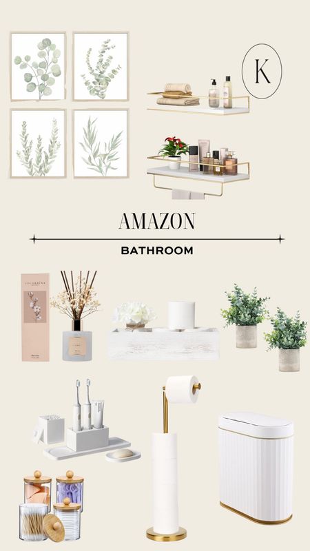 Amazon bathroom decor and organization 

#LTKhome