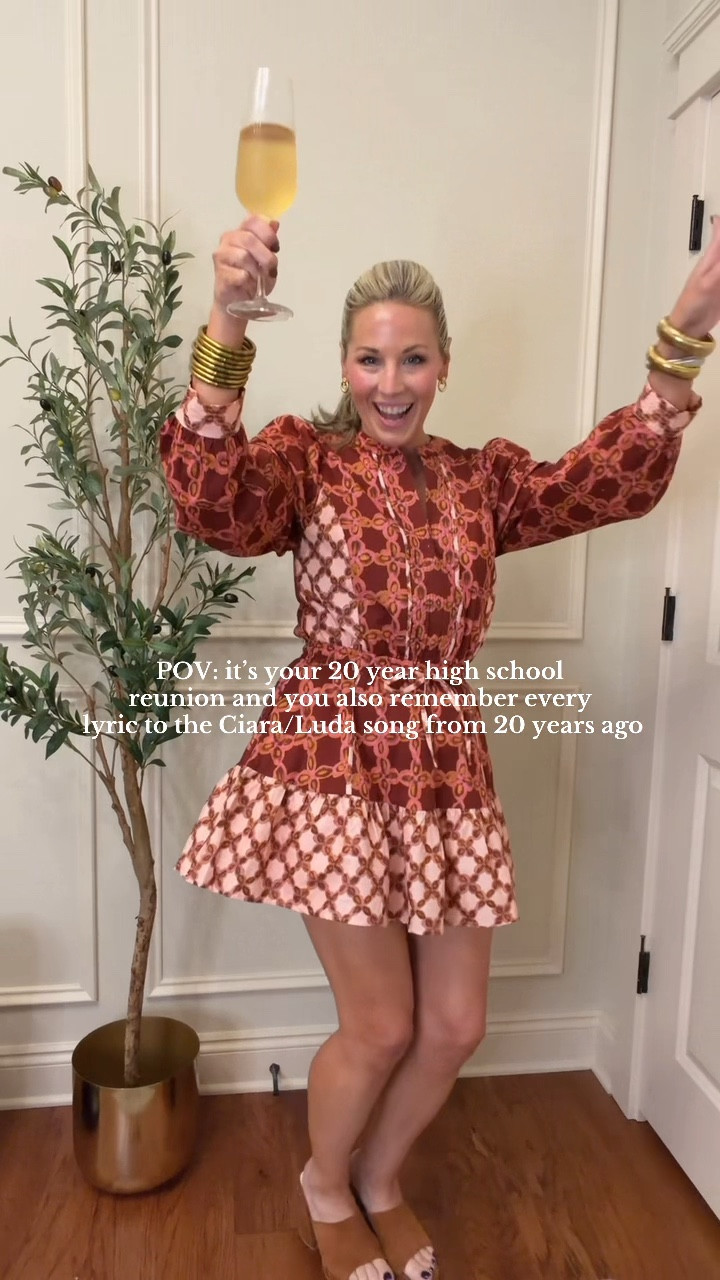 20 year high school reunion fit! 
Pajama/lounge set is from nuuds. I did the medium and it’s a little oversized but so comfy 
Dress- size small (runs a little short) I’m 5’3
Shoes- Avara TTS (use code Bobbi15) 

#LTKFindsUnder100 #LTKStyleTip #LTKFindsUnder50