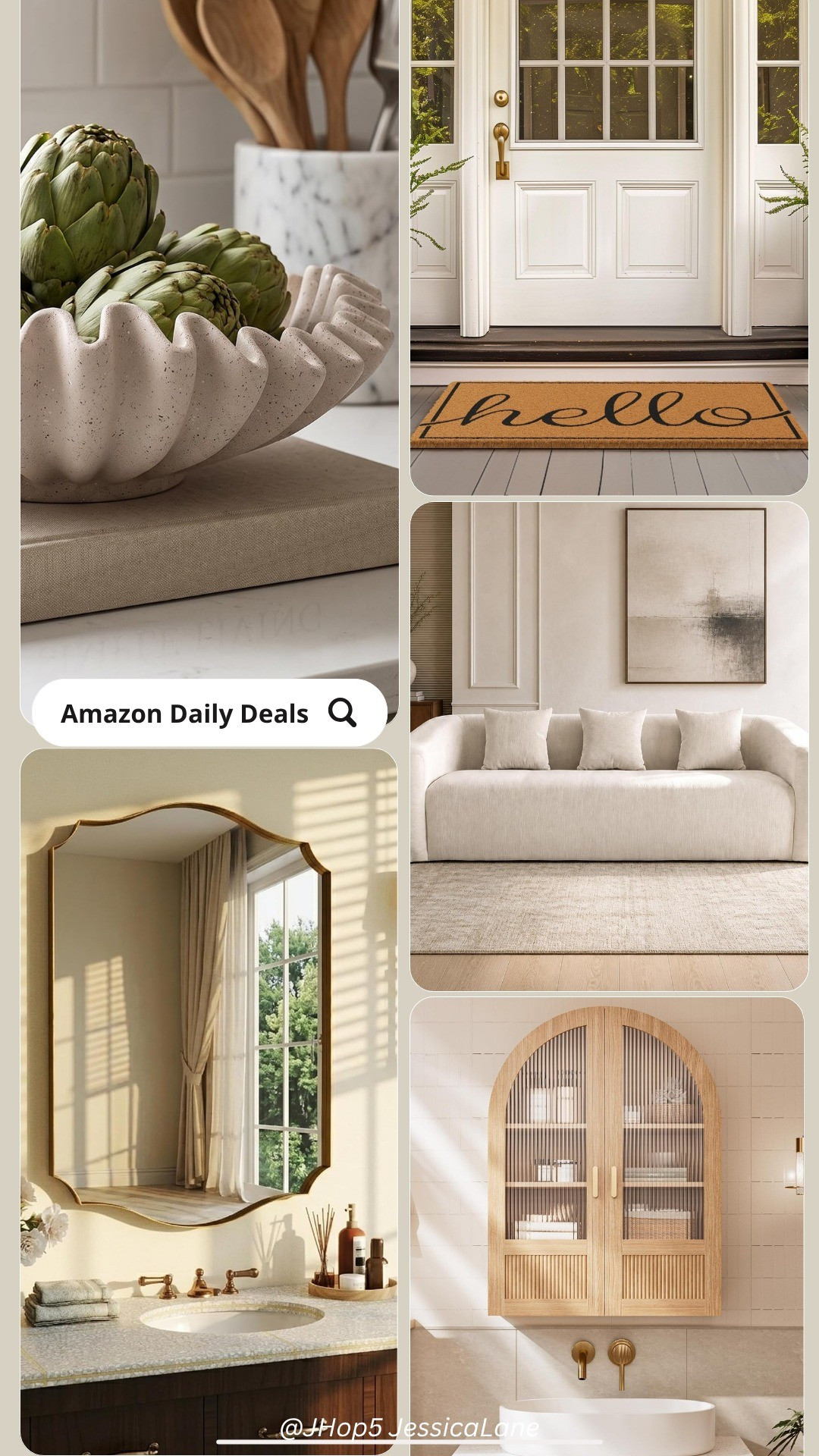 Amazon daily deals for a clean, minimalist home. Kitchen, bath and entryway inspo. #AmazonDeals #MinimalistHome

#LTKHome #LTKSaleAlert #LTKSeasonal