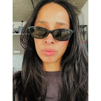 True Vintage 90S Mini Black Triangle Sunglasses | Etsy (US)