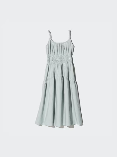 Linen Blend Camisole Dress (Stripe) | UNIQLO (UK)