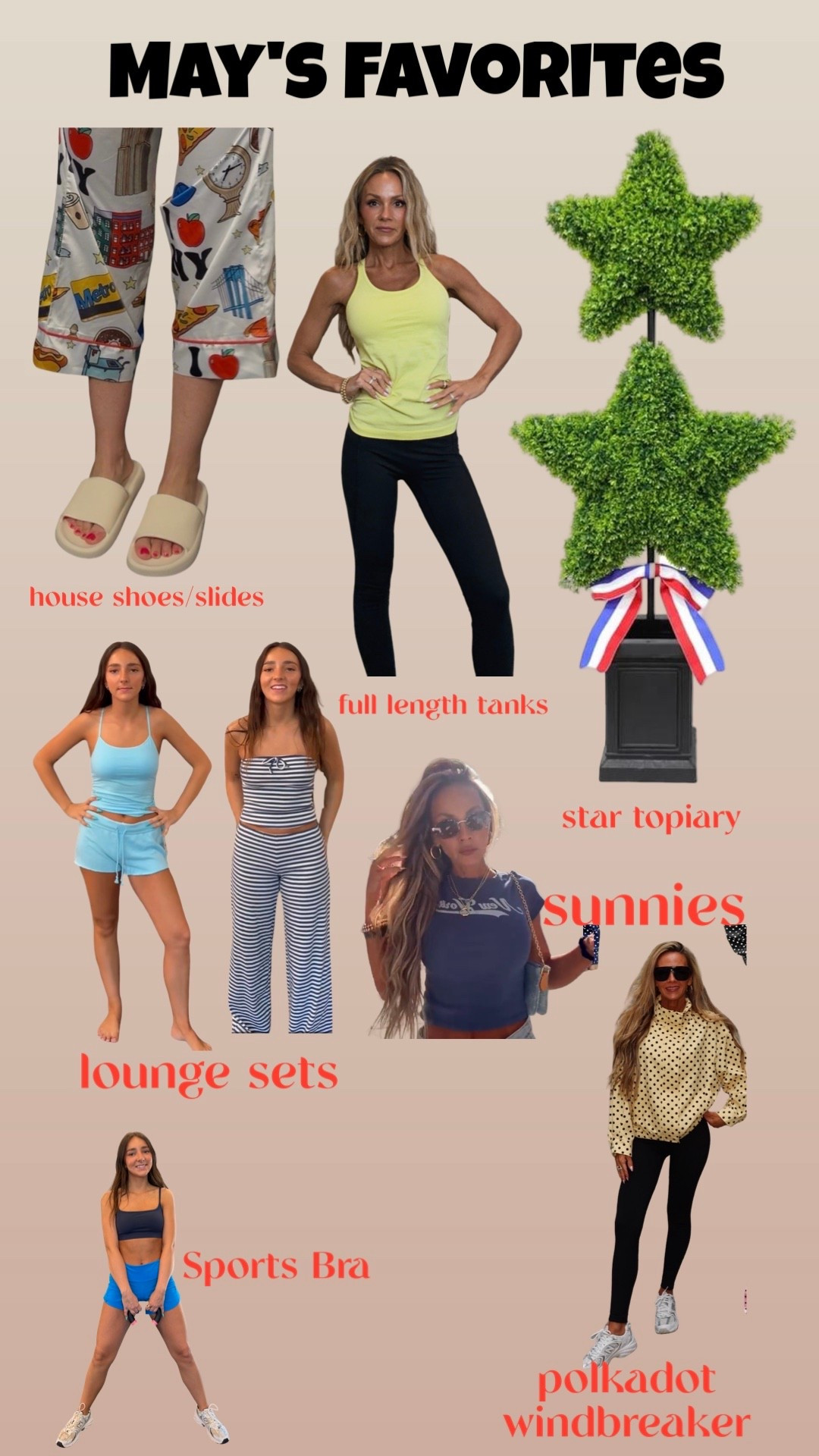 May's Top Selling items 
•
#loungesets #houseshoes #sunglasses #startopiaries #amazonfinds #amazonfashion

#LTKdayinmylife #LTKHome #LTKU
