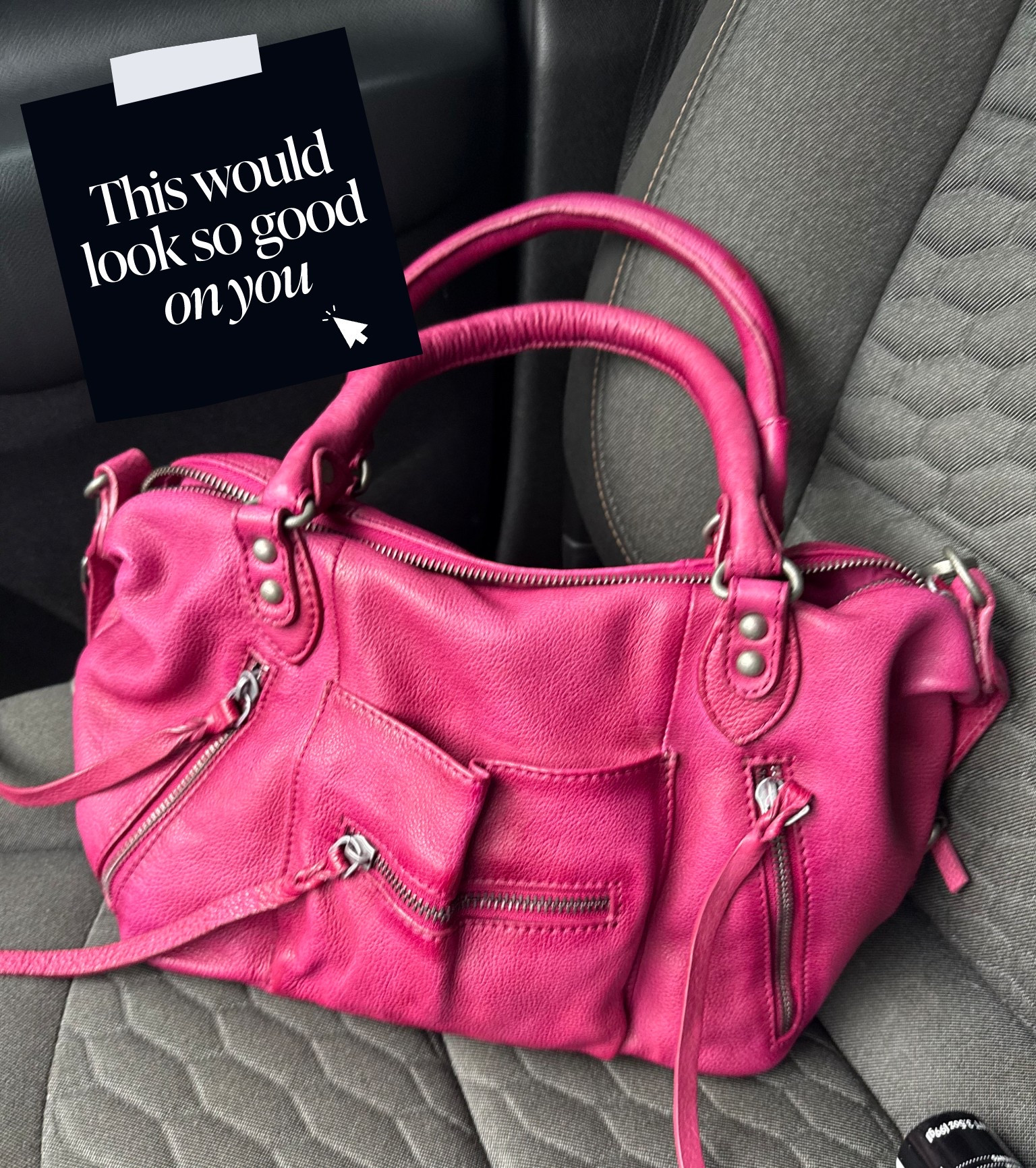 New favorite purchase from Free People, comes in so many other colors and even a bigger size. I’ll probably be getting another one for the spring 🤭 Real leather, durable, removable strap, this is definitely my new favorite every day purse.! 

Mine is in color “ acai “ 

#LTKootd #LTKGiftGuide #LTKHoliday
