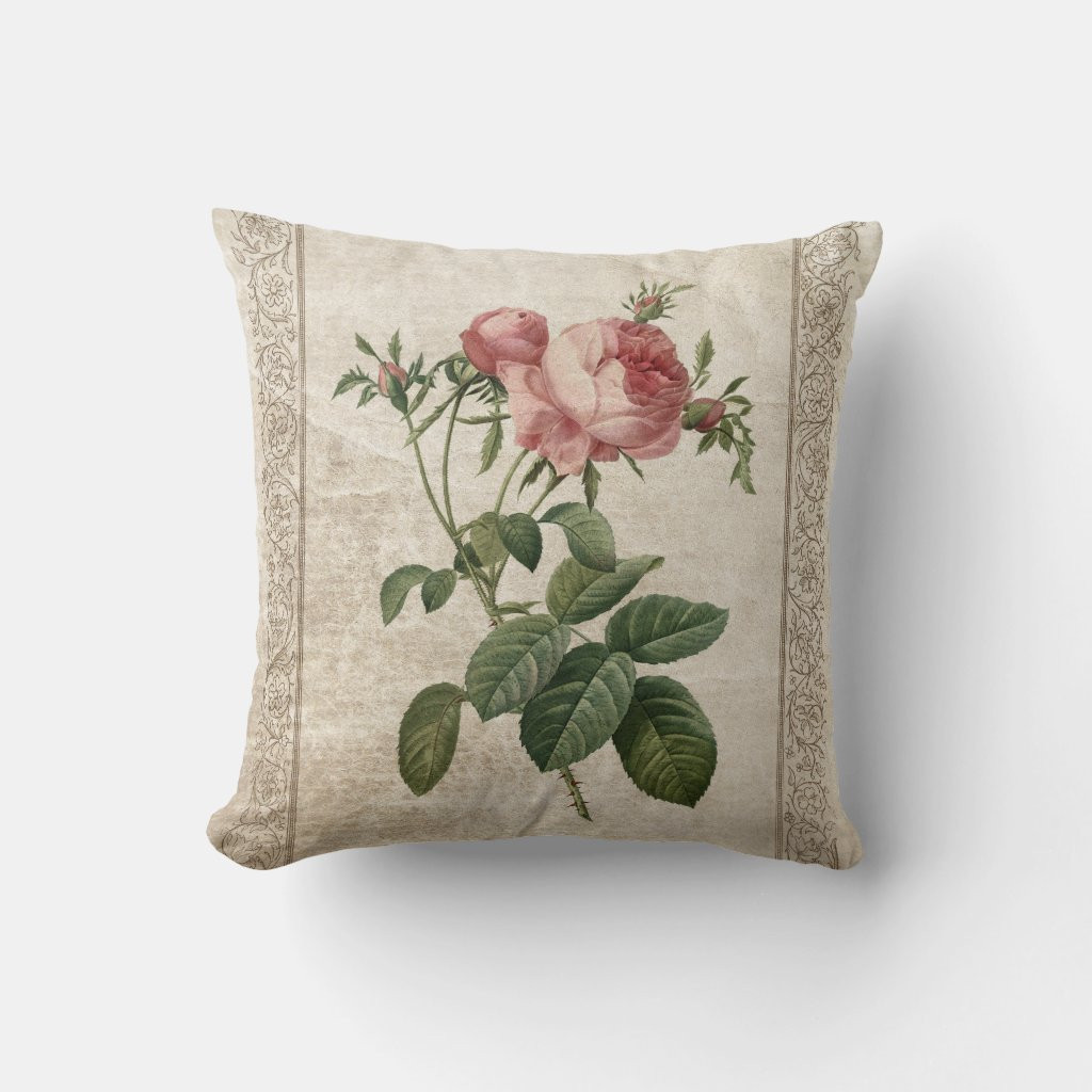 Shabby Chic Vintage Roses French Antique | Zazzle