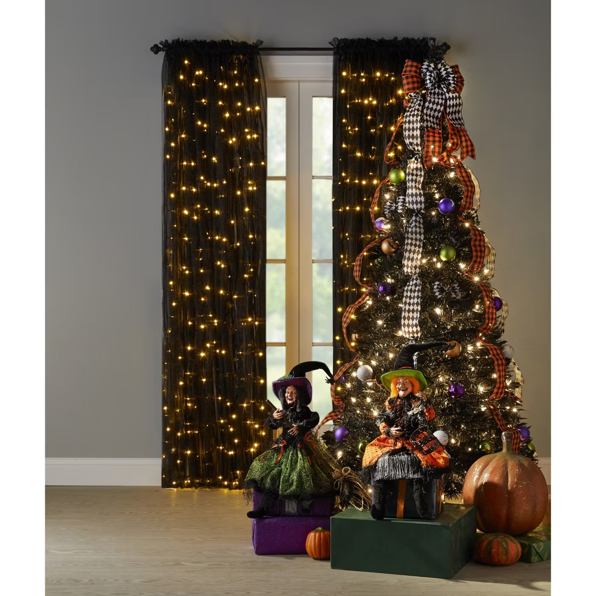 BrylaneHome 6' Pre-Lit Halloween Pop-Up Tree Artificial Tree | Target