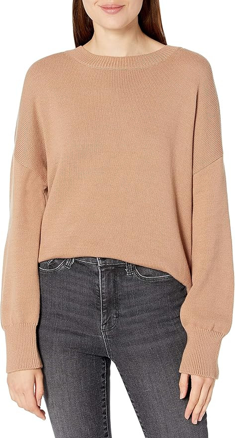The Drop Women's Camila Slouchy Crew Neck Sweater | Amazon (US)