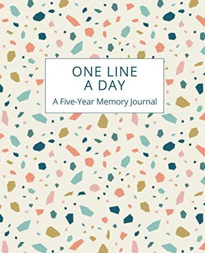 One Line a Day: A Five-Year Memory Journal for Daily Reflection and Mindfulness | Terrazzo Edition | Amazon (US)