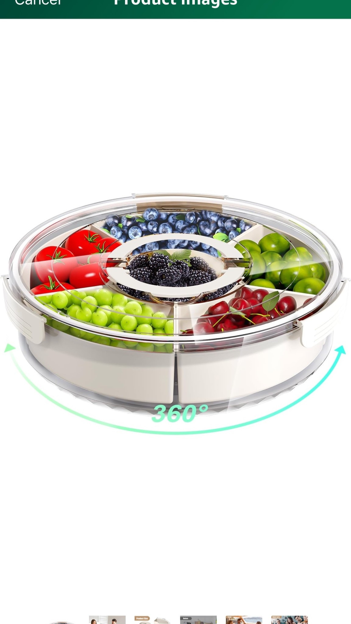 Lazy Susan serving tray 

#LTKmomlife #LTKHoliday #LTKHome
