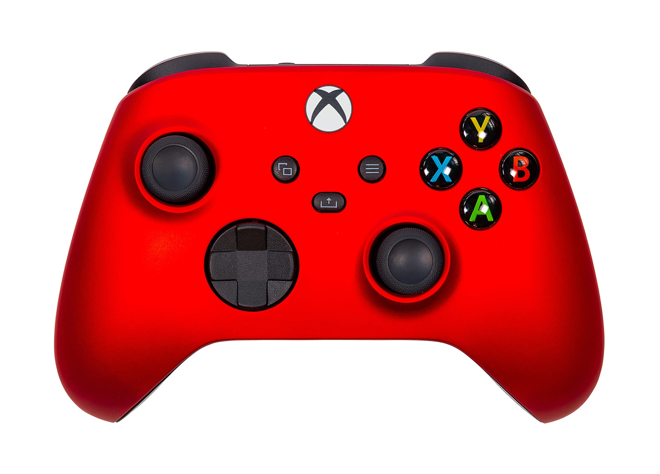 Xbox One Series X S Custom Soft Touch Controller - Soft Touch Feel, Added Grip, Metallic Red Colo... | Amazon (US)