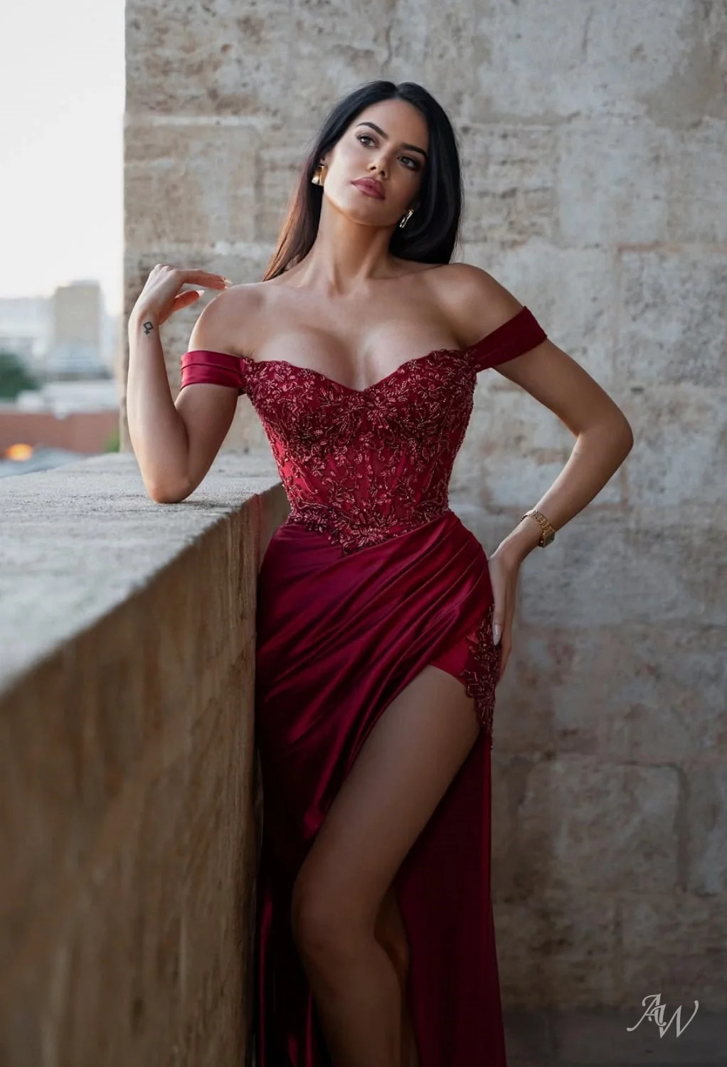 Color: BurgundyShop More In This Color | AW Bridal