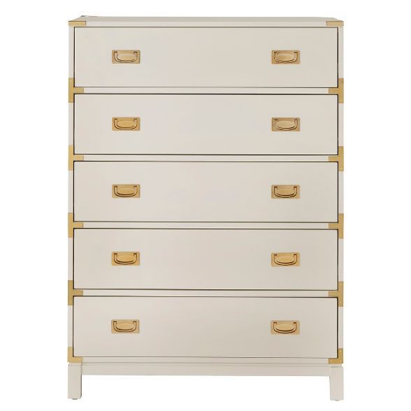 Borden Campaign 5-Drawer Chest - Inspire Q | Target