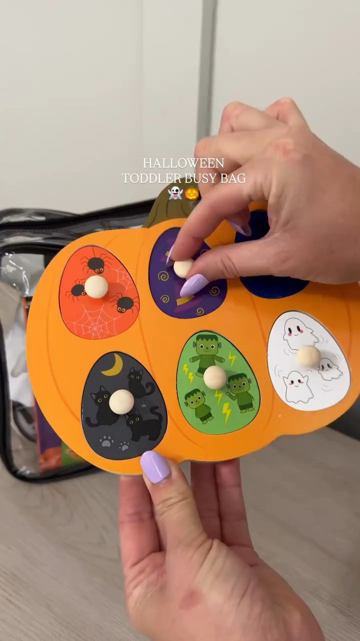 Halloween toddler busy bag 👻🎃
.
.
.
.
#toddlertoys #busybag #halloweentoys #toddlermom #sensorytoys #kidactivities

#LTKSeasonal #LTKSaleAlert #LTKKids