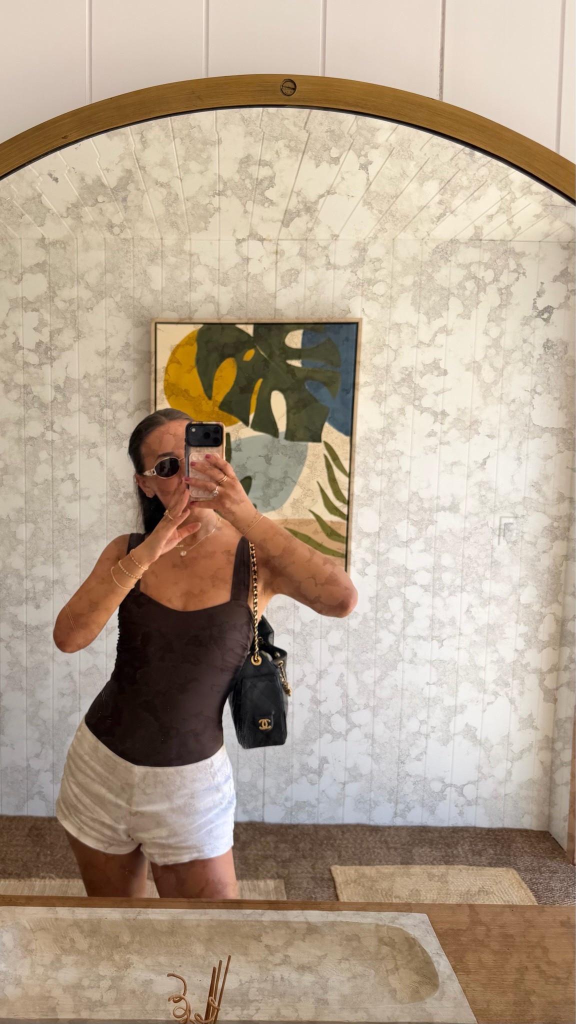 Best reformation purchase, wearing a 4 in the linen but i wear a 6 in the other fabrics!!
