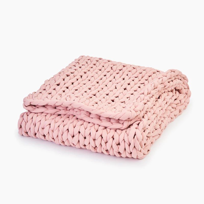 Knitted Weighted Blanket made Of Organic Cotton - Cotton Napper | Bearaby US