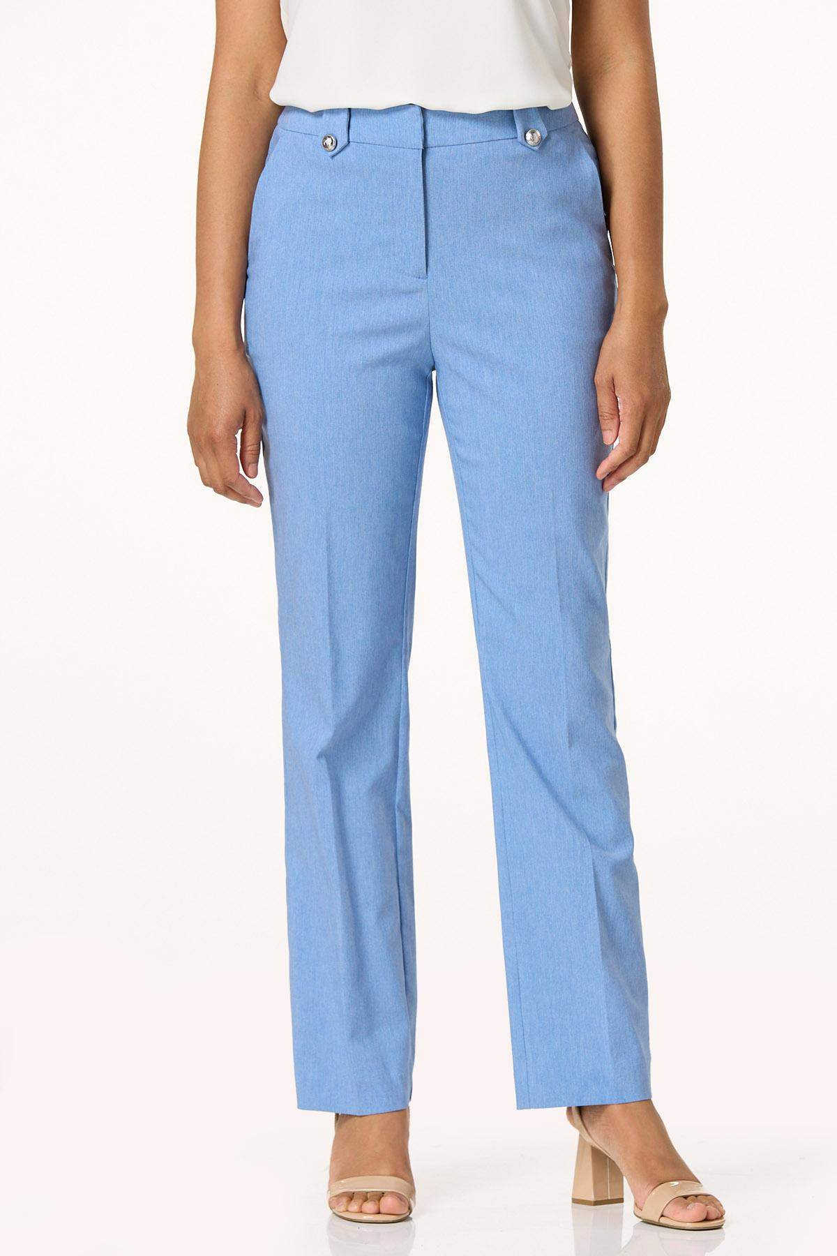 Dressy Denim Trouser Pants | Cato Fashions