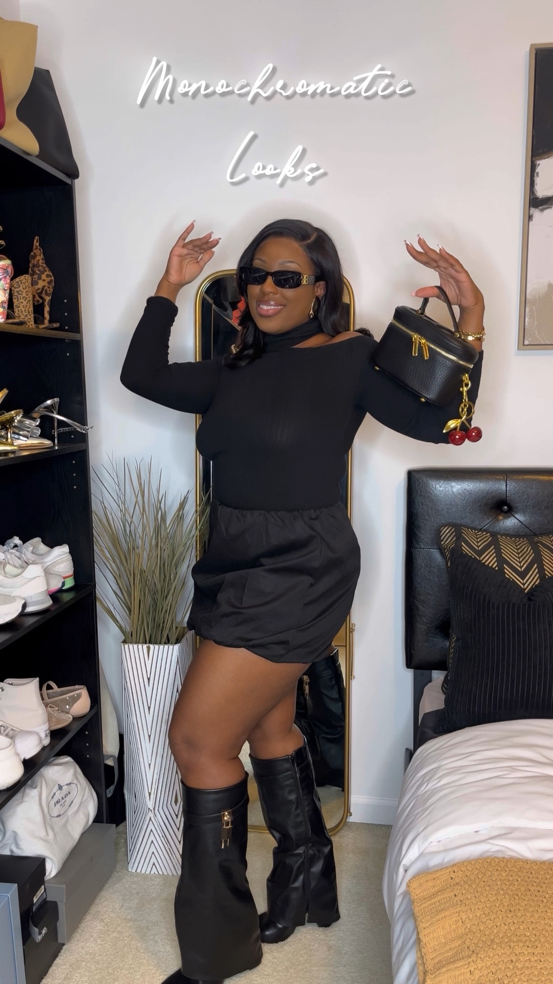 Day 2…let’s style an all-black look 🖤🖤

Black is as simple as monochromatic outfits come! Sleek, classy, and sophisticated are the vibes with a touch of mystery. 

#LTKStyleTip #LTKItBag #LTKMidsize