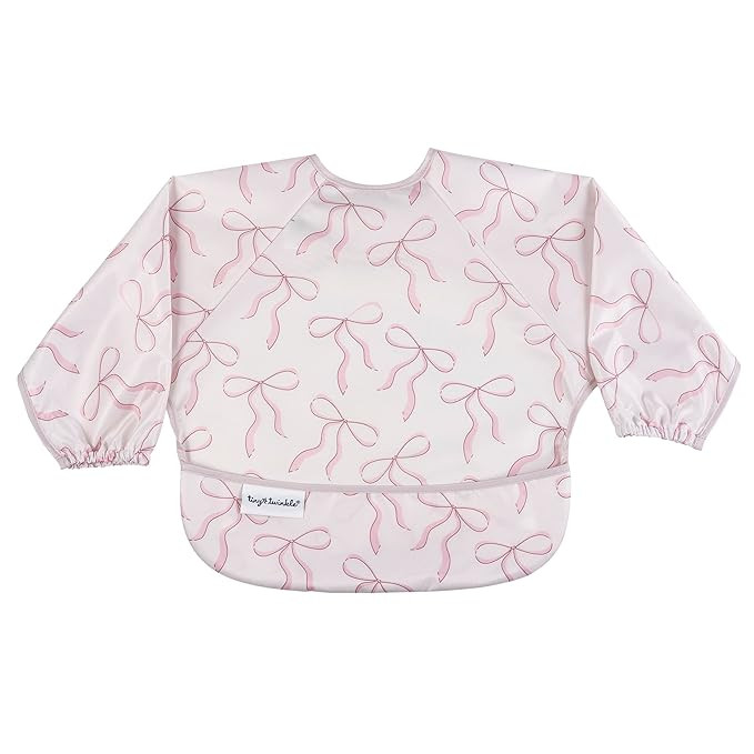 Tiny Twinkle Long Sleeve Bib for Babies & Toddlers | Waterproof Smock Bib for Eating | Machine Wa... | Amazon (US)
