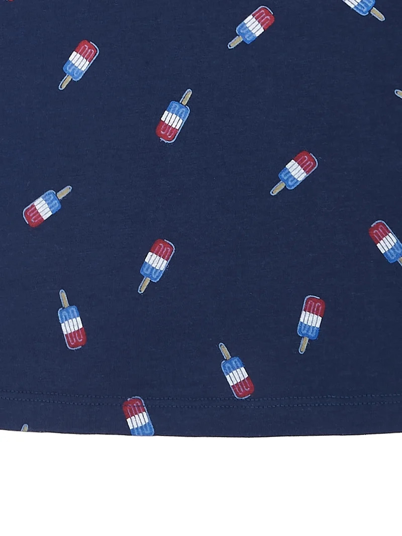 Way to Celebrate Toddler Boy Patriotic Americana Americana Tank, Sizes 12M-5T | Walmart (US)