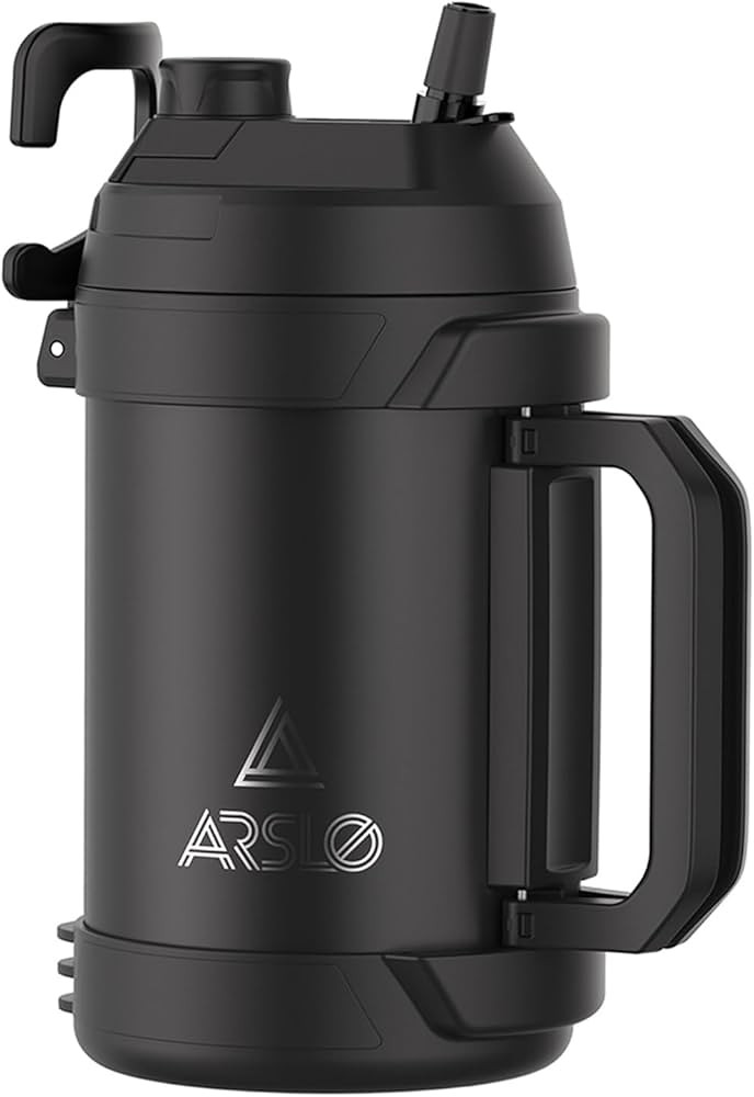 Sports Water Jug - Gallon Water Bottle - Large Insulated Stainless Steel Bottle for Gym, Workouts... | Amazon (US)