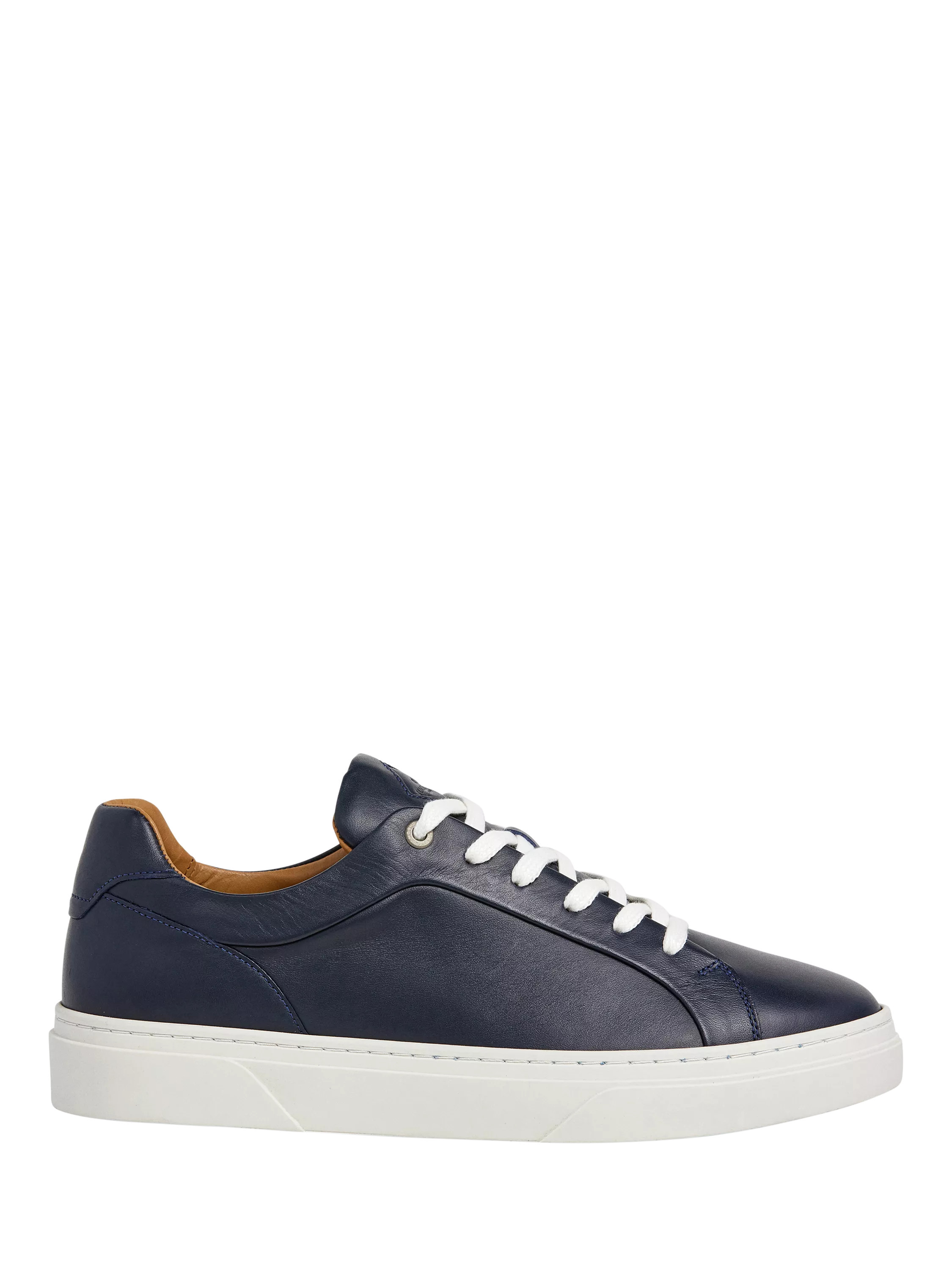 Hackett London Low Top Leather Trainers | John Lewis (UK)