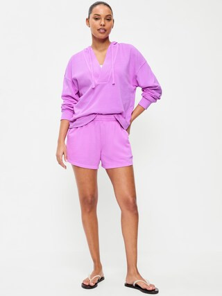 Extra High-Waisted Sweat Shorts -- 5-inch inseam | Old Navy (US)