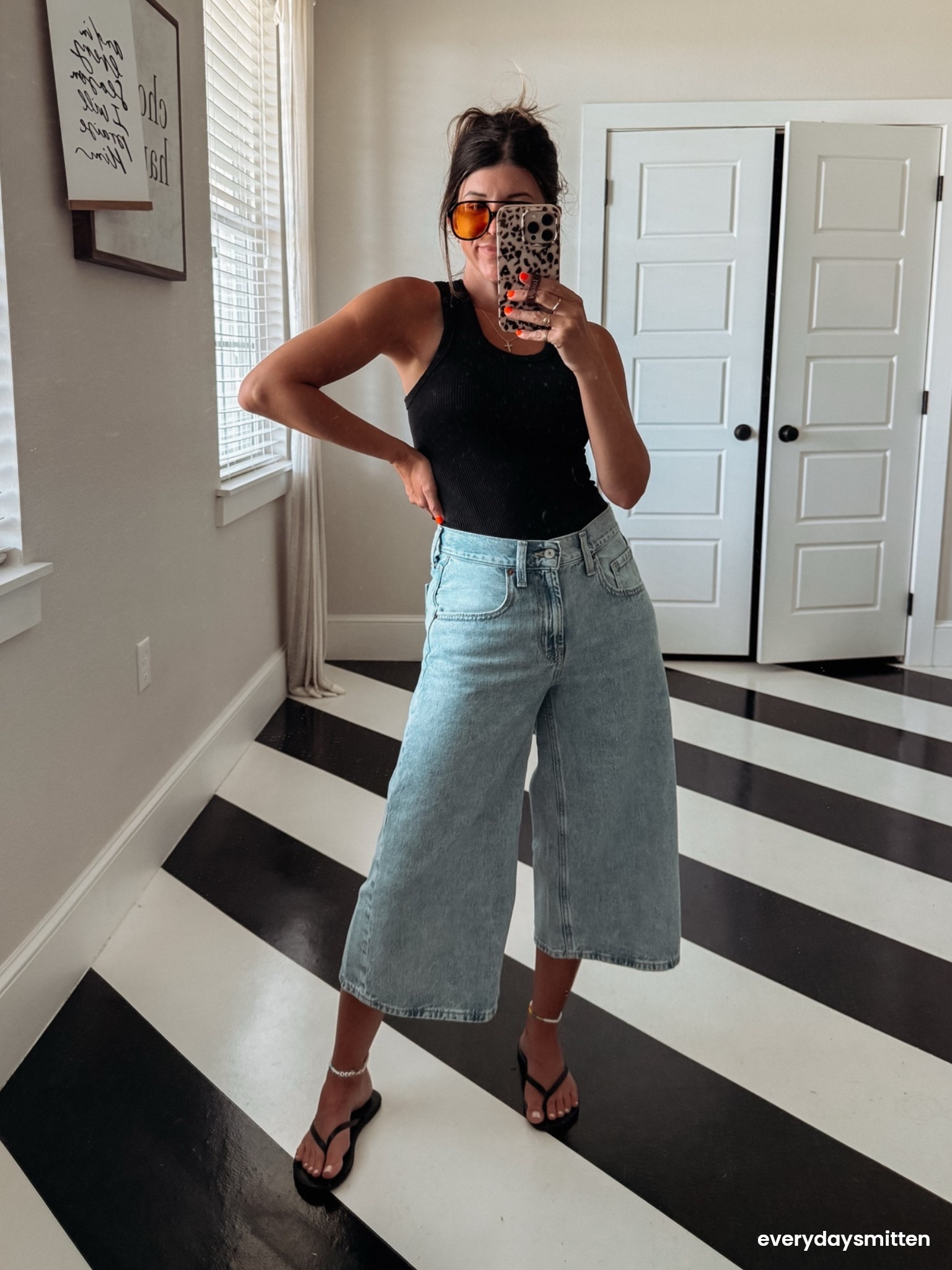 Are you kidding me with these culottes, shorts, capris, or whatever we’re calling them now! Here for this casual summer outfit 👏 
shorts: 0, 
ribbed tank: s

#LTKootd #LTKgrwm #LTKmomlife