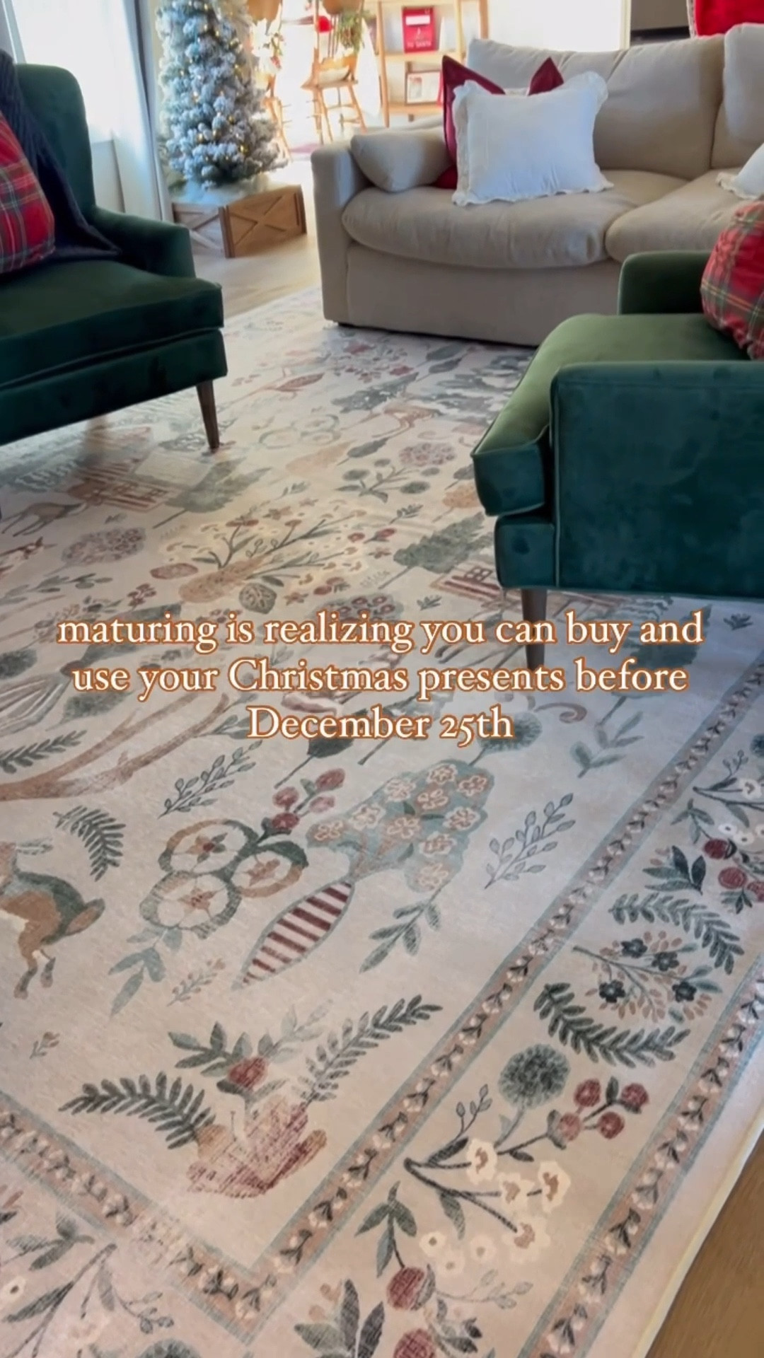 Ruggable is starting their Black Friday sale early - my Christmas rug is now on sale! The Juniper Neutral 

#LTKCyberWeek #LTKHome #LTKHoliday