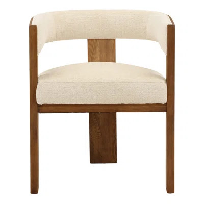 Imbali Ash Wood Upholstered Dining Chair | Wayfair North America