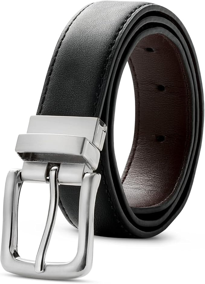 Kajeer Reversible Kids Belt for Boys and Girls - Durable PU Leather Belts for School Uniform Jean... | Amazon (US)