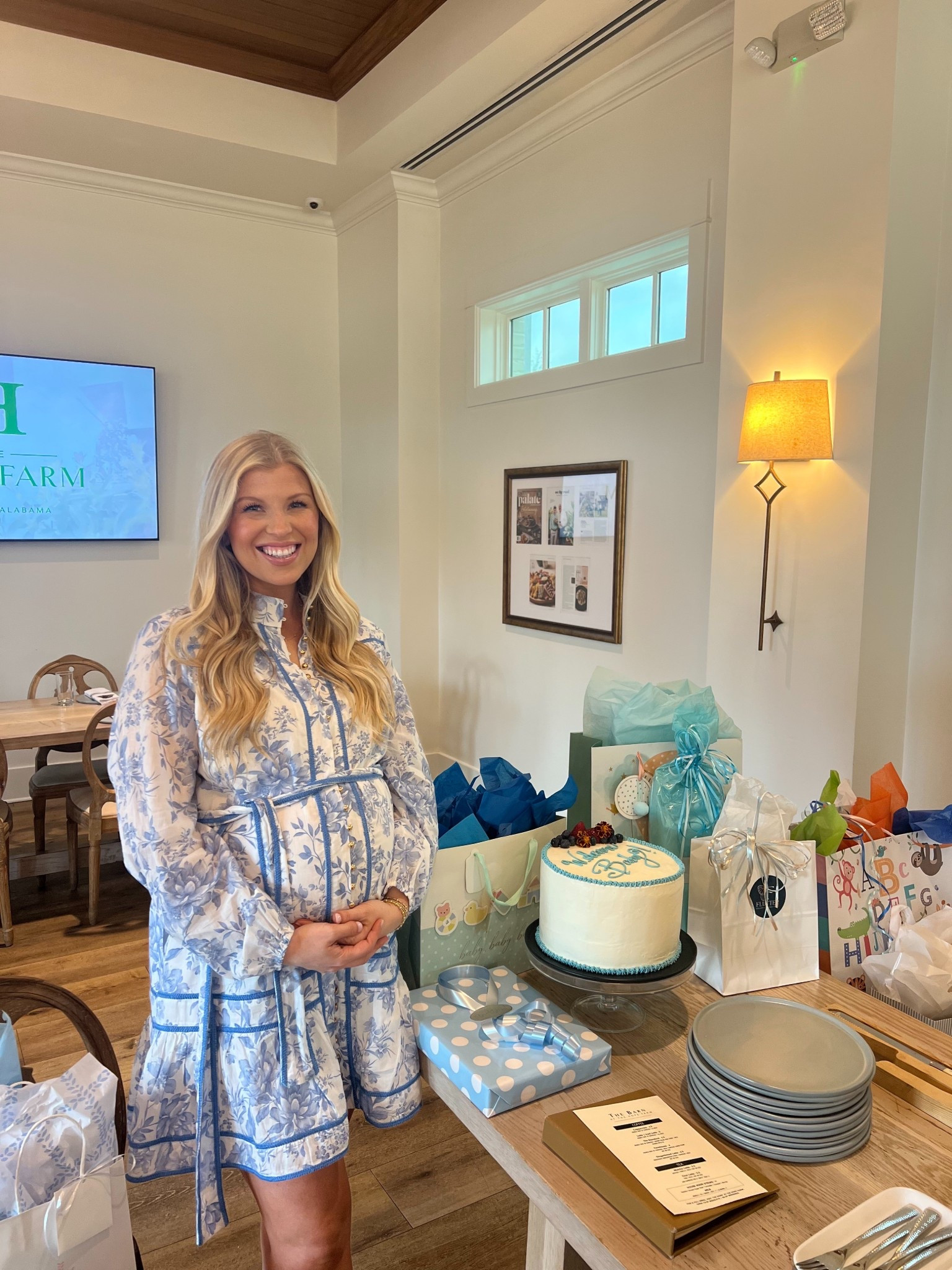 Baby boy sprinkle dress 
Bump friendly dress 

#LTKBaby #LTKBump